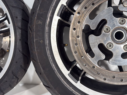 2007 - 2011 Harley-Davidson Touring Electra Glide Ultra Front & Rear Wheel Rim Tire 41085-08