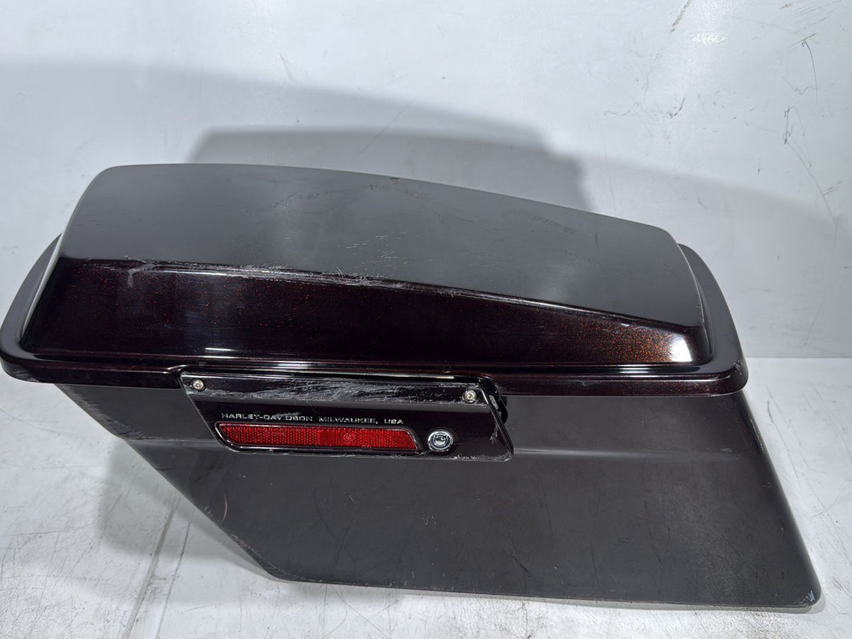 2011 Harley Street Glide Touring FLHX OEM Left 1 Saddlebag Luggage NO Key
