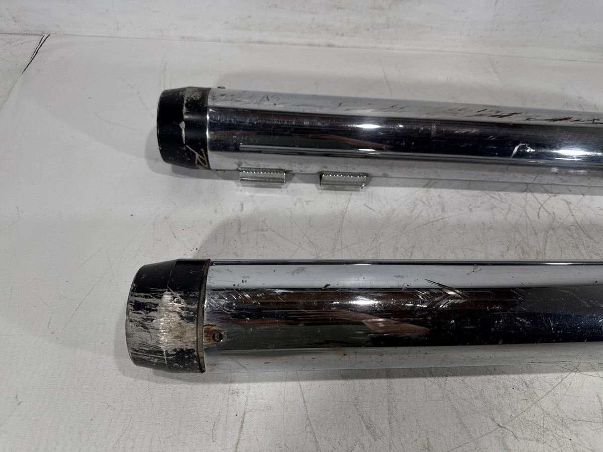 2011 Harley Street Glide Touring FLHX Exhaust Muffler Silencer Slip On Rinehart