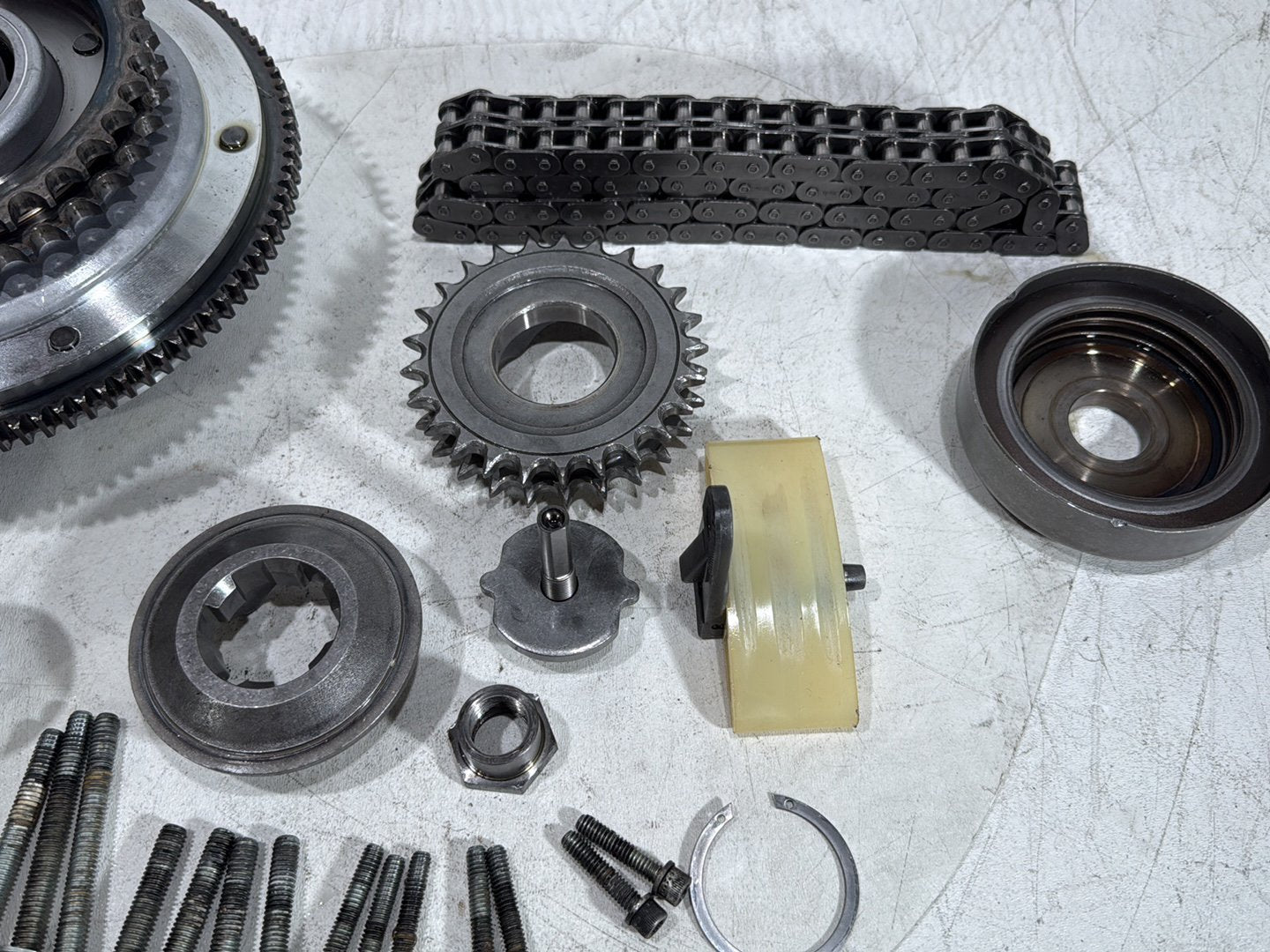 2006 Harley Touring FLHTCI Electra Glide Classic OEM Clutch Basket Chain Tensioner Kit
