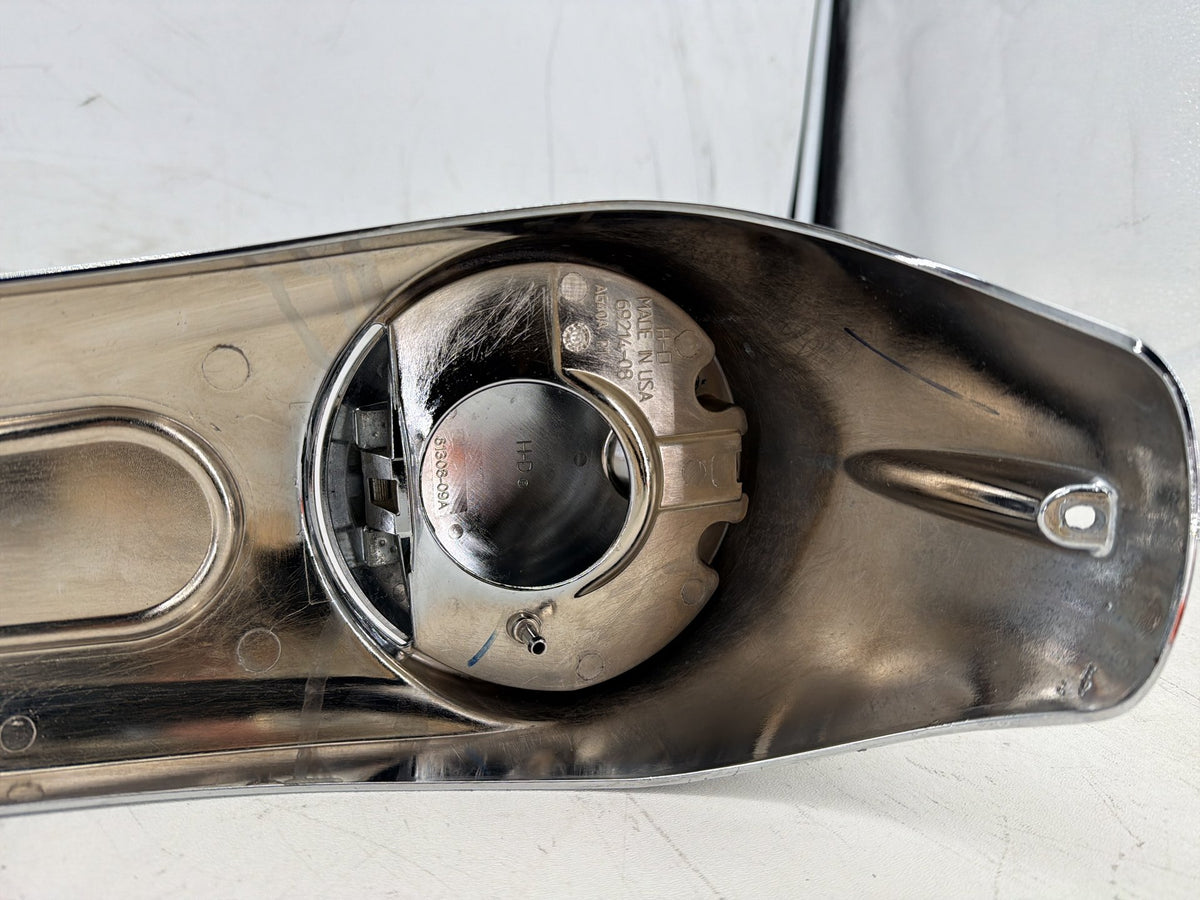 2012 Harley Street Glide Touring FLHX OEM Fuel Gas Tank Dash Console NOKey