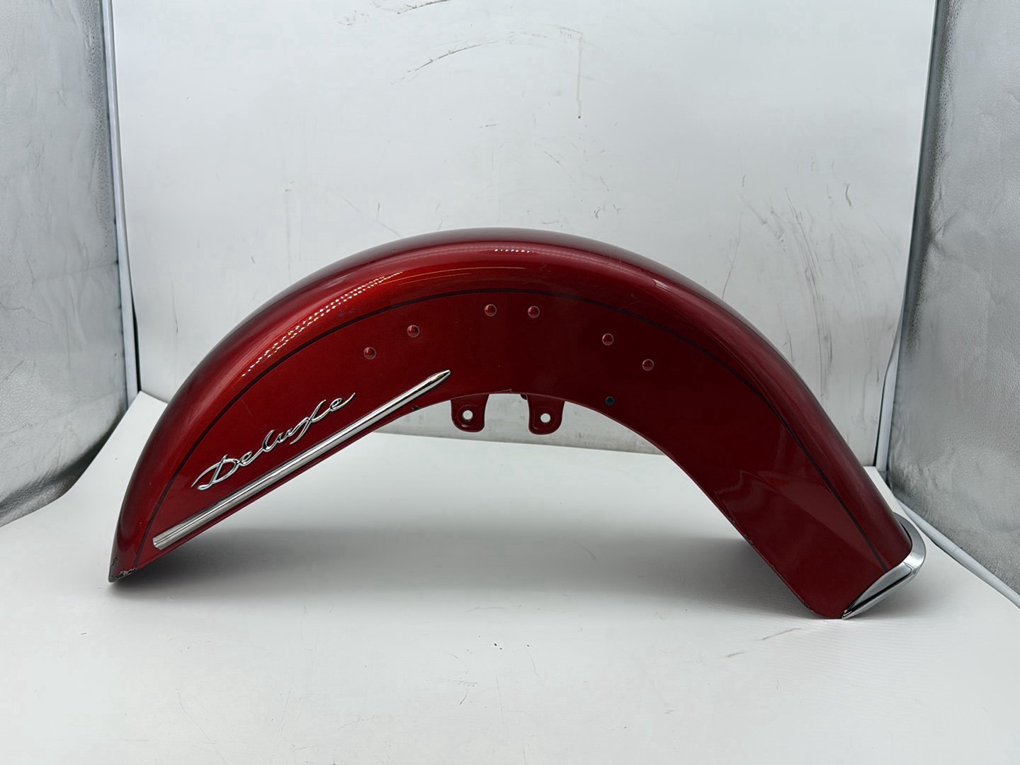 2008 Harley Softail Deluxe FLSTN OEM Front Wheel Fender Shell Panel