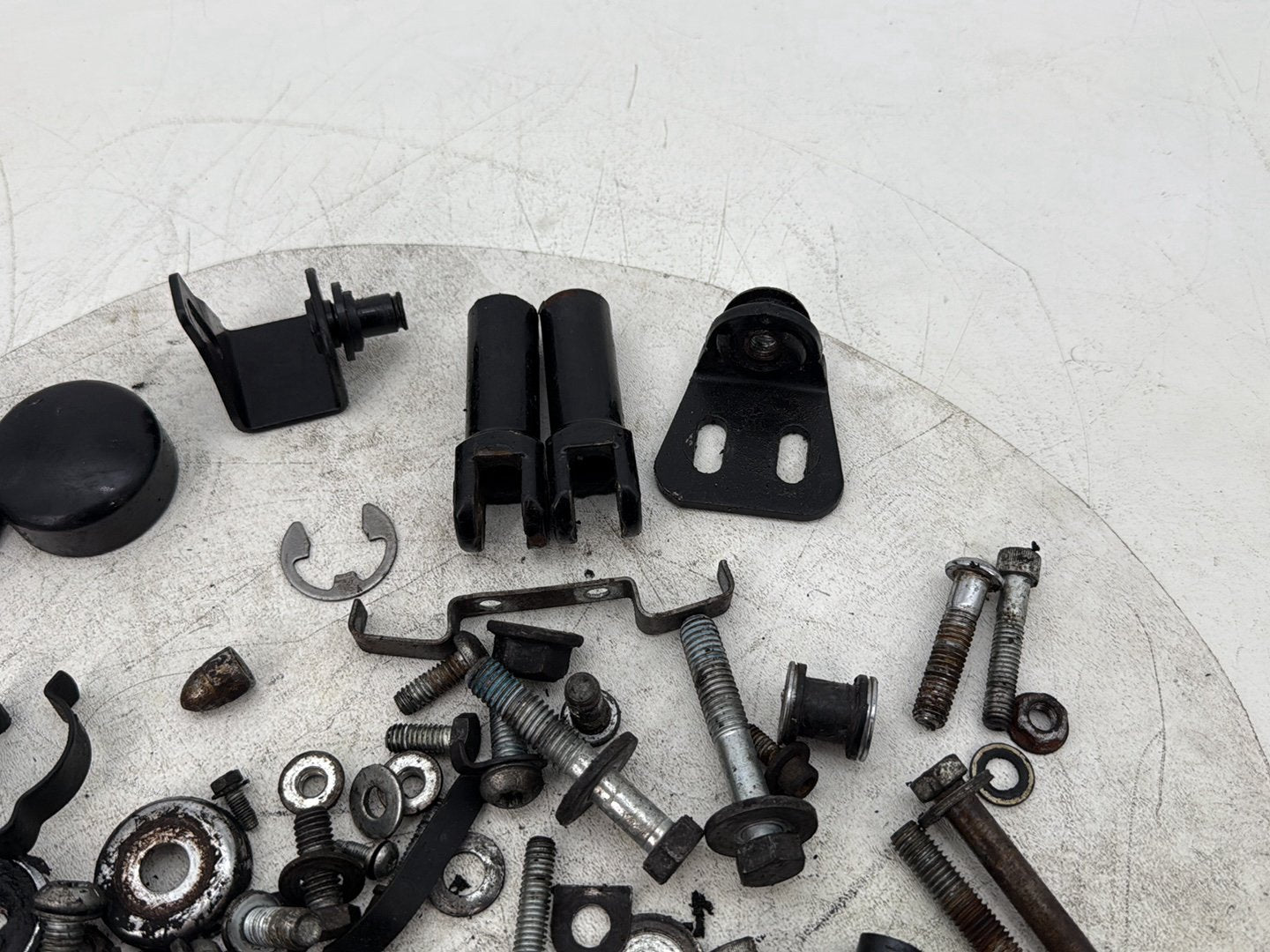 2011 Harley Softail FLSTFB Fat Boy OEM Hardware Bolts Nuts & Brackets