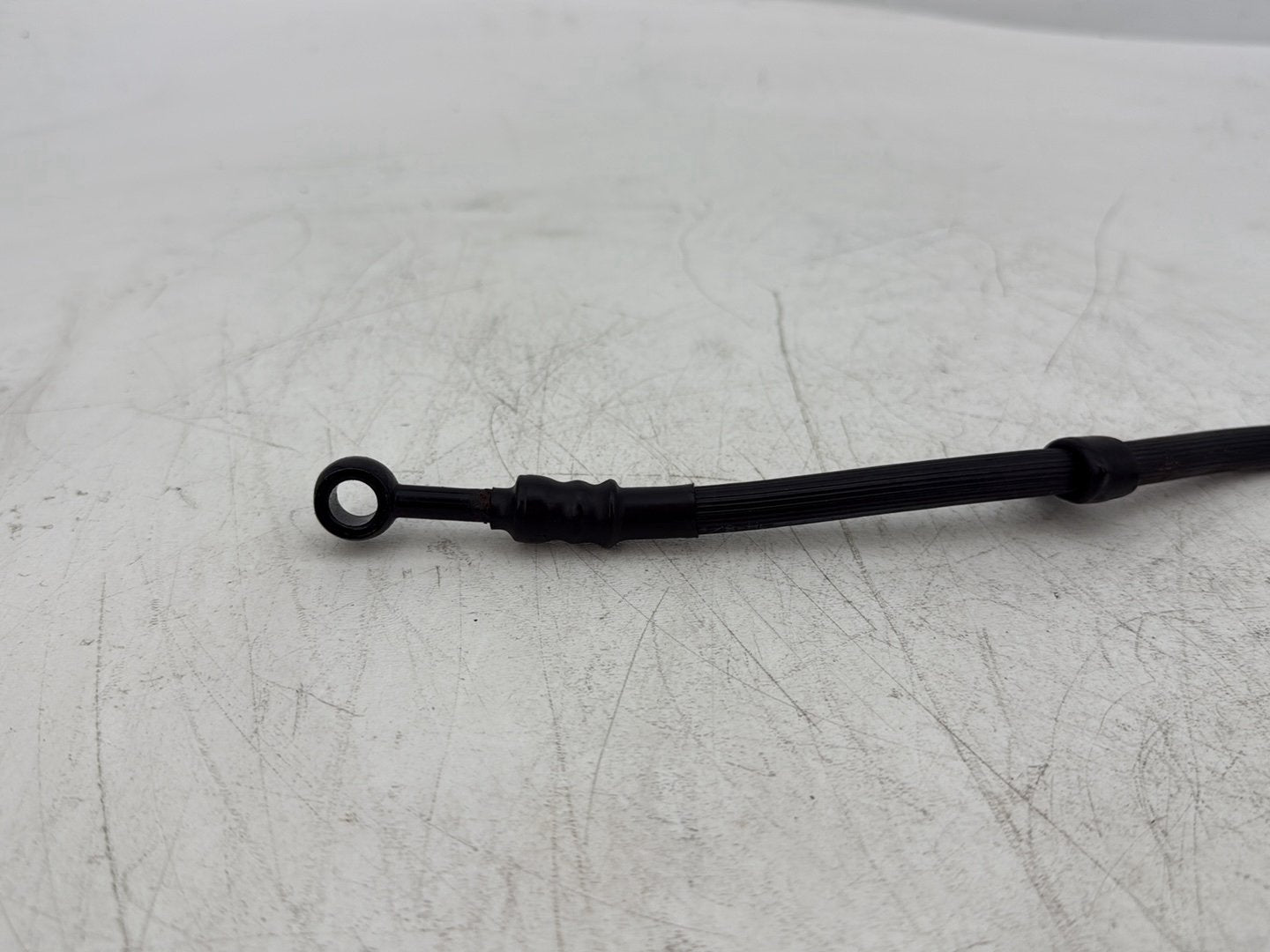 2005 Harley Dyna FXDWG Wide Glide OEM Rear Brake Hose Line Pipe
