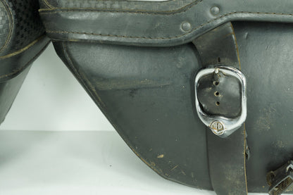 1999 - 2006 Harley-Davidson Softail Fat Boy Rear Left Right Saddlebags Luggage Leather 91139-98A
