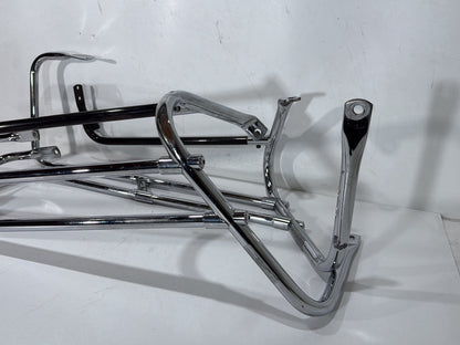 2003 Harley Electra Glide Touring Ultra FLHTCUI OEM Rear Left Right Saddlebag Guard Rails Bar