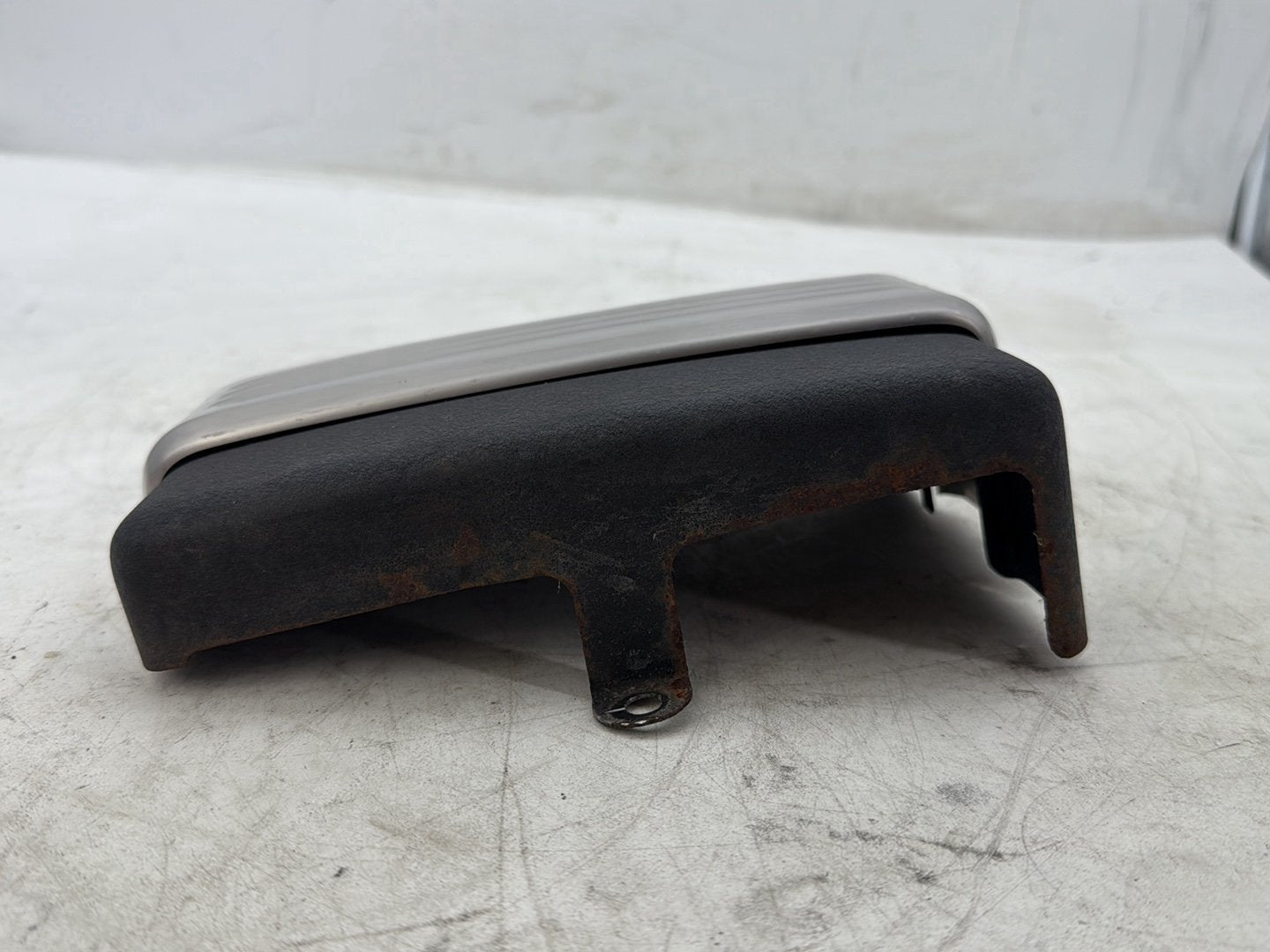 2012 Harley Dyna FXDF Fat Bob OEM Lower Battery Tray Stay Box Cover Panel