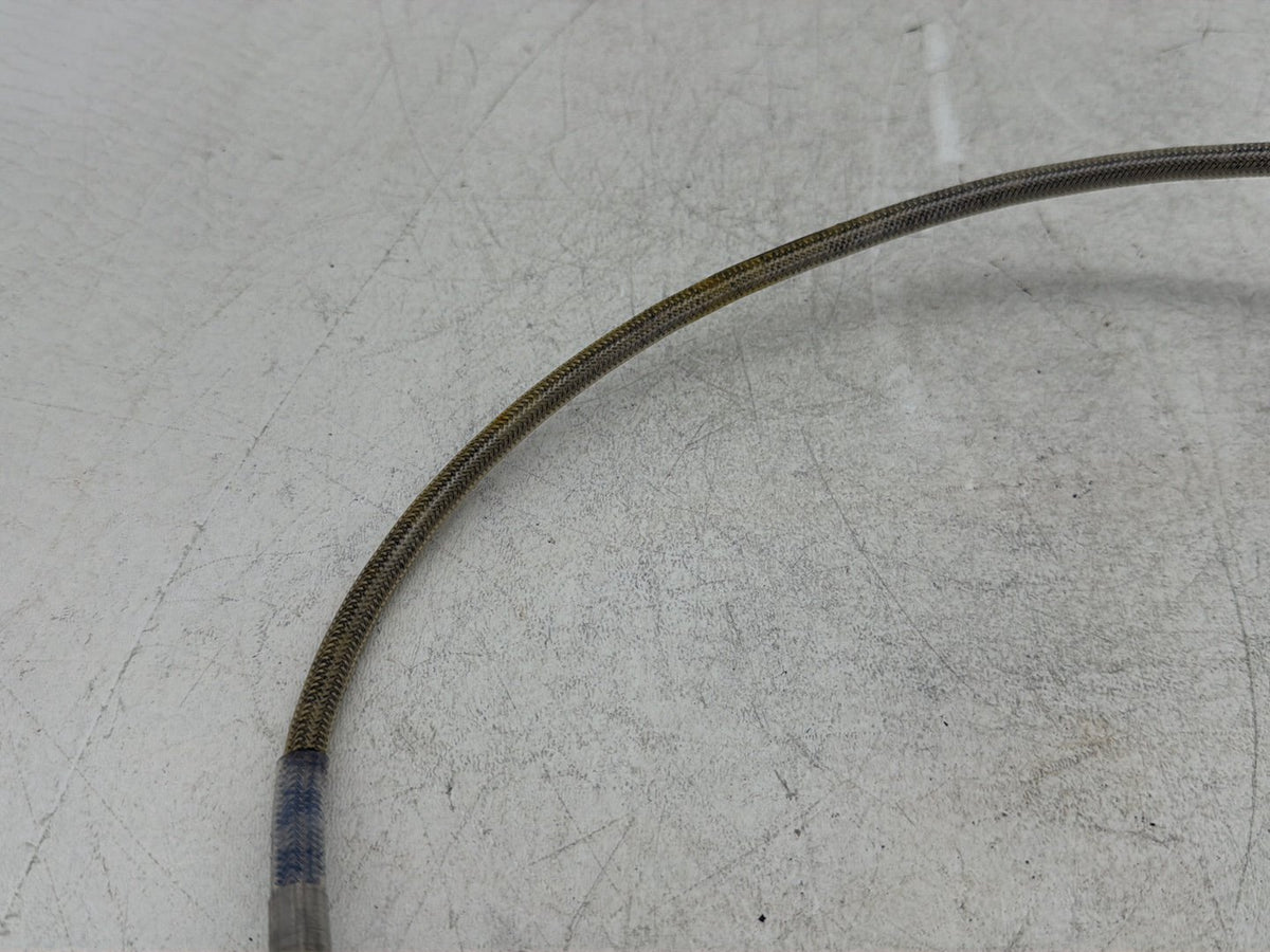2005 Harley Softail Fat Boy FLSTF OEM Rear Brake Hose Line Pipe