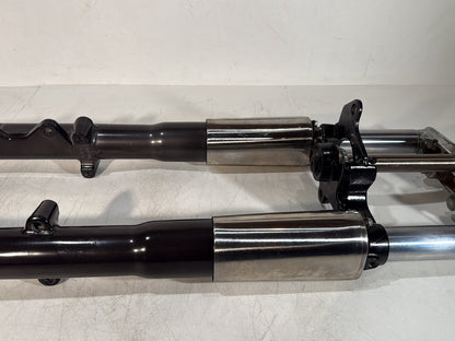 1986 - 1998 Harley-Davidson Softail Heritage Classic Front Triple Tree Set & LH RH Fork Legs Sliders 45915-86 , 56567-86B