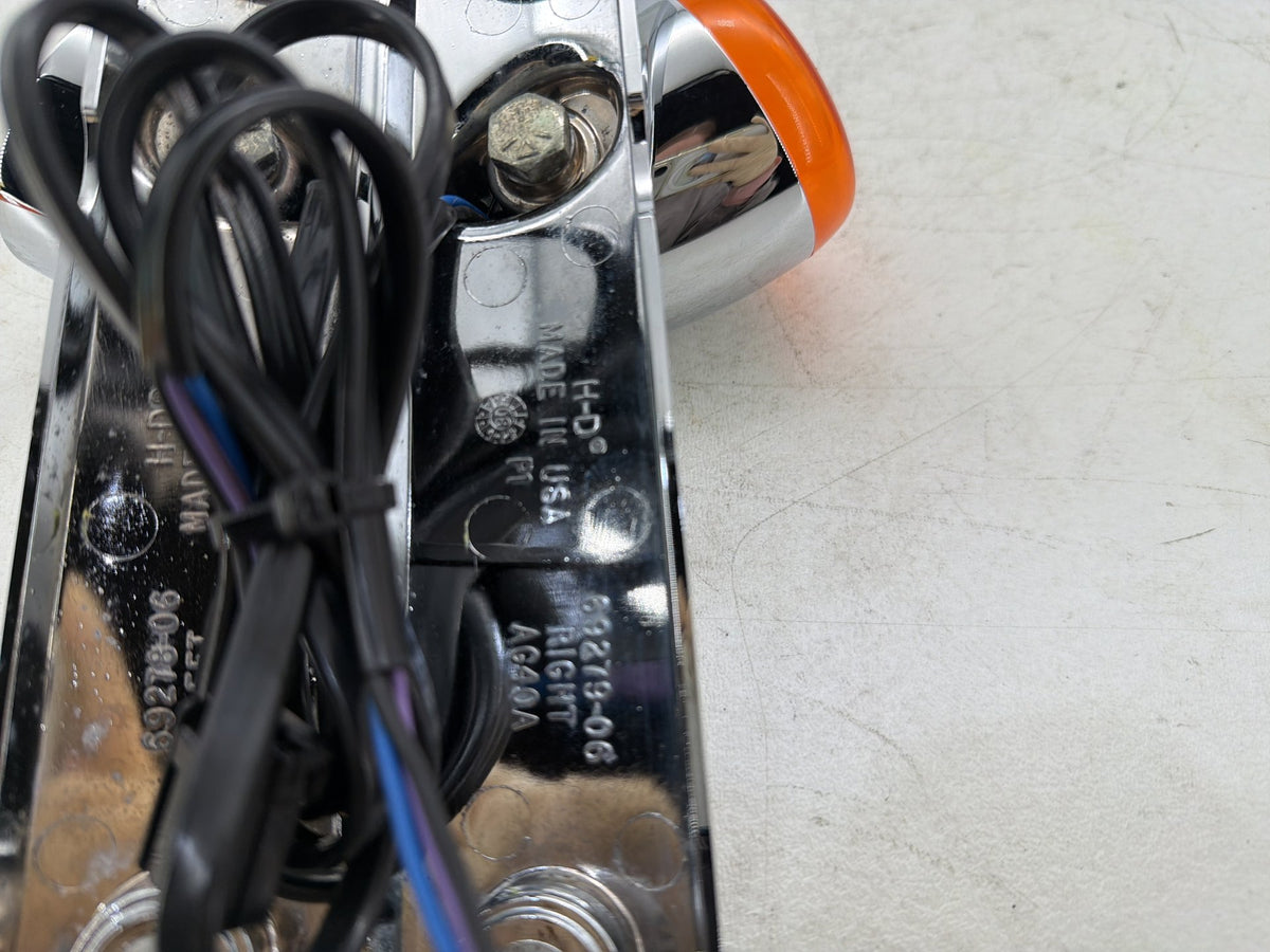 2009 Harley Street Glide Touring OEM Front Left Right Turn Signal Indicators