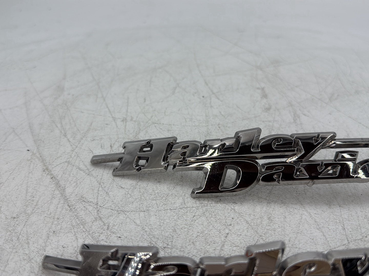 2010 Harley Street Glide Touring FLHX OEM Fuel Tank Badges Trim Logo Sticker