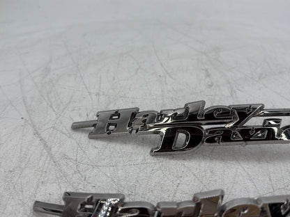 2010 Harley Street Glide Touring FLHX OEM Fuel Tank Badges Trim Logo Sticker