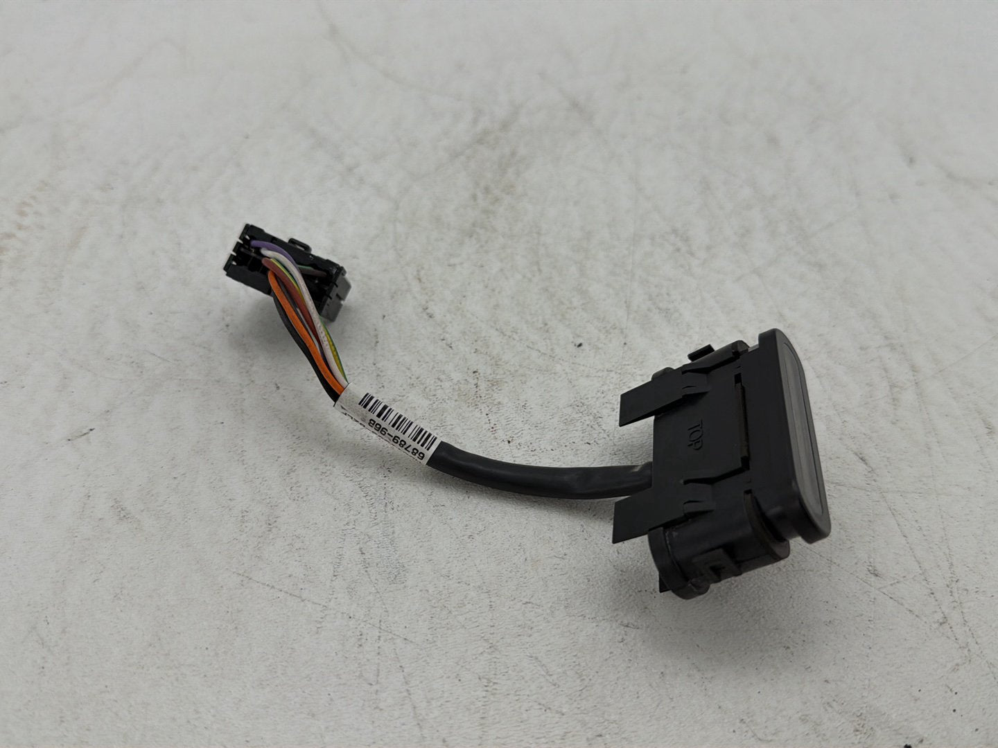 13 Harley Street Glide Touring FLHX OEM Dash Indicator Lamp Wire Plug 68789-96A