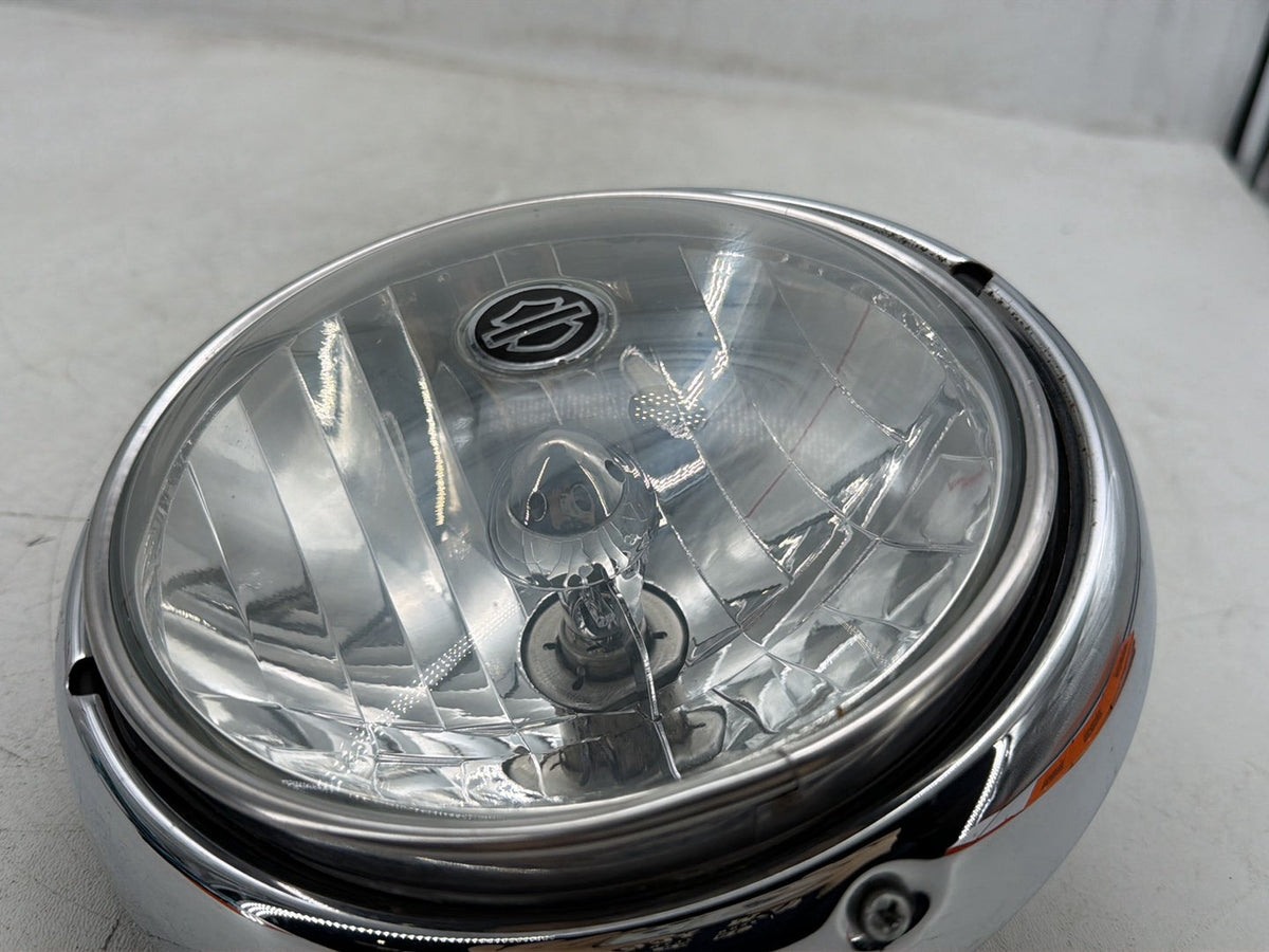 2007 Harley Electra Glide Touring Ultra Headlight Headlamp Head Light Halogen