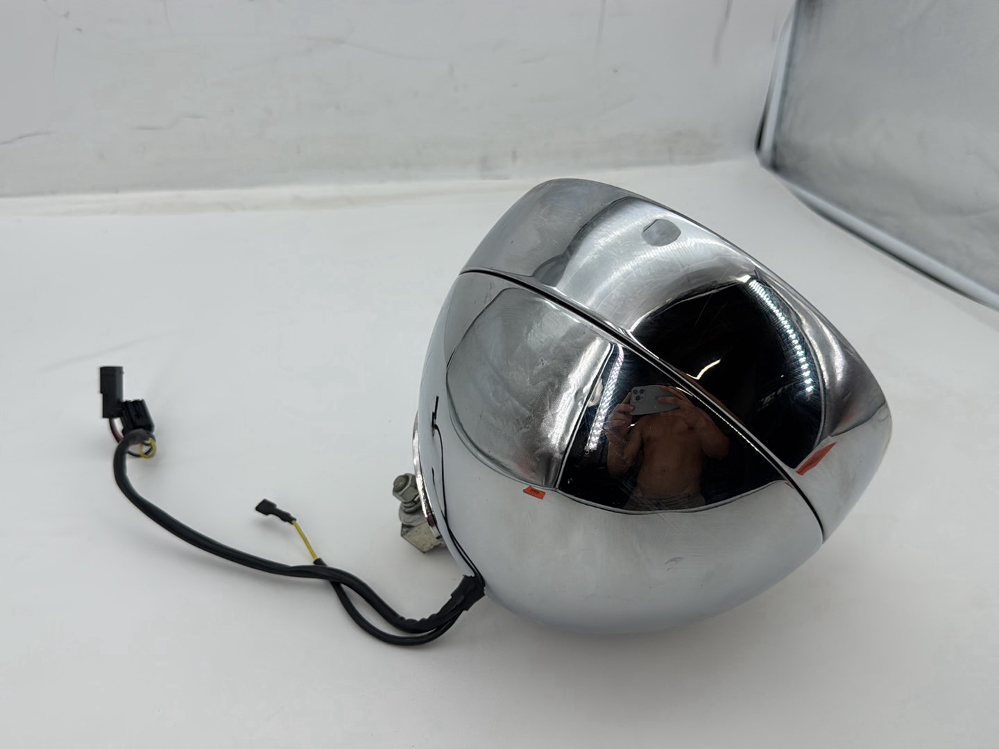 2007 Harley Softail Heritage Classic FLSTC OEM Headlight Headlamp Head Light Halogen