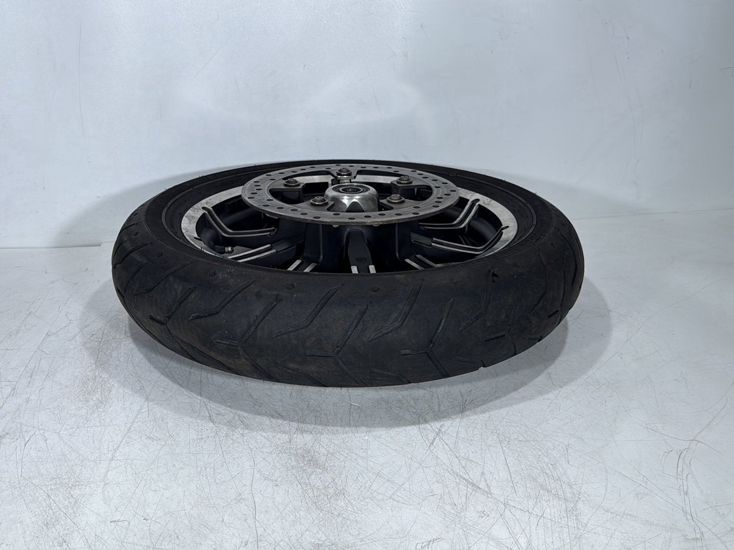 2015 Harley Touring FLHXS Street Glide OEM Front Wheel Rim Tire