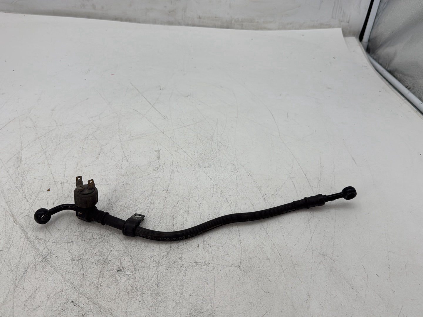 2000 Harley Dyna FXDWG Wide Glide OEM Rear Brake Hose Line Pipe