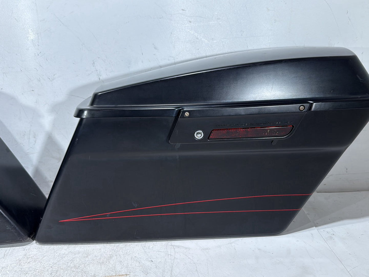 2011 Harley Road Glide Touring FLTRX OEM Left Right Saddlebags Luggage NOKey