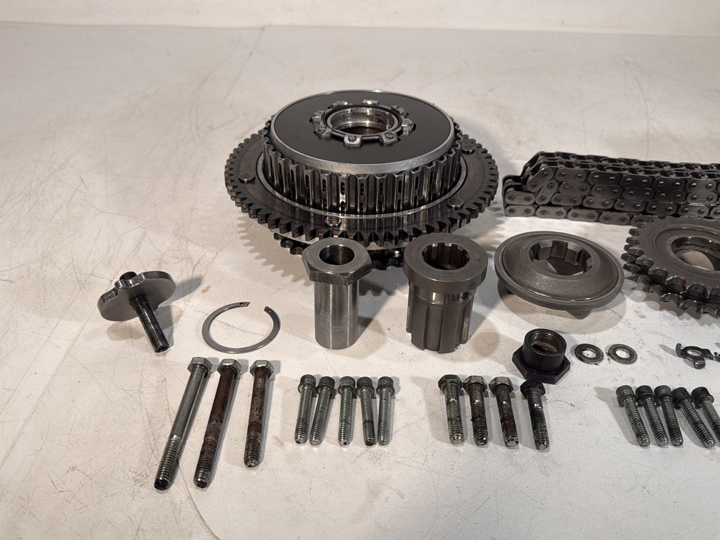 1984 - 1998 Harley-Davidson Touring Electra Glide Classic Clutch Basket Chain Tensioner Kit