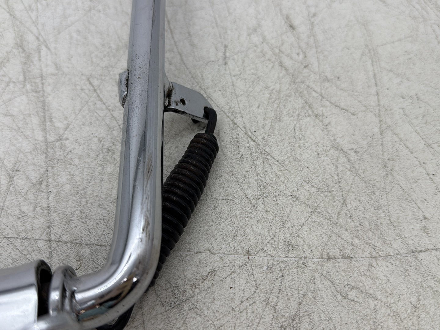 2004 Harley Road King Touring Custom FLHRSI OEM Left Side Jiffy Kick Stand & Spring