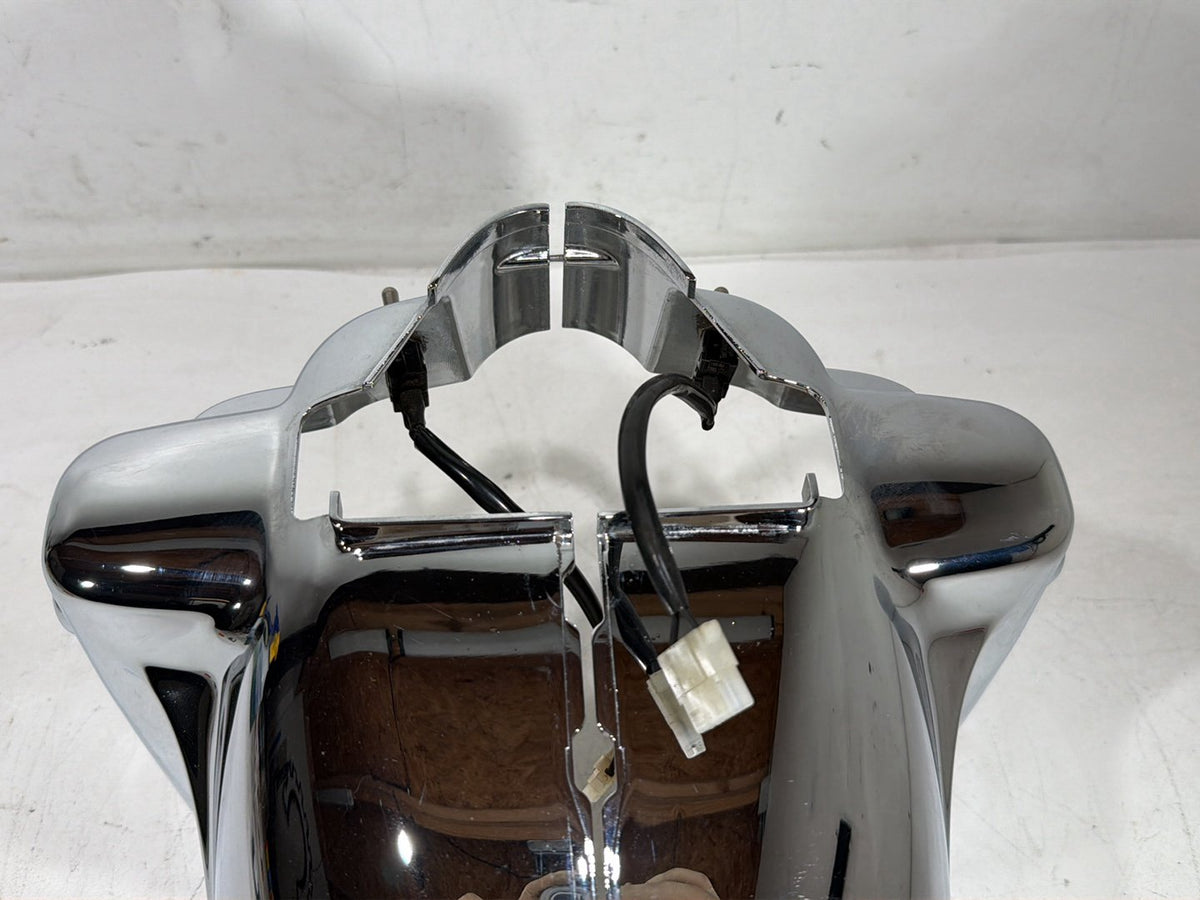 2010 Harley Road King Touring Classic OEM Left & Right Headlamp Nacelle Covers