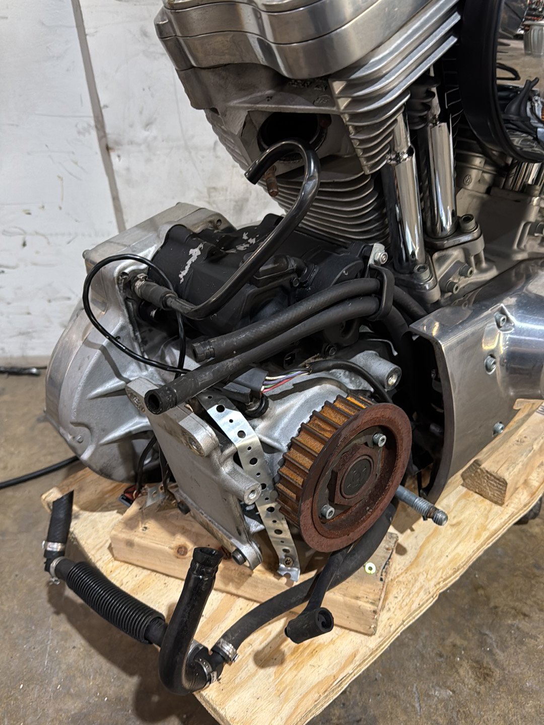 2002 Harley Sportster XL883 OEM CARB 883 Engine Motor Transmission 9K
