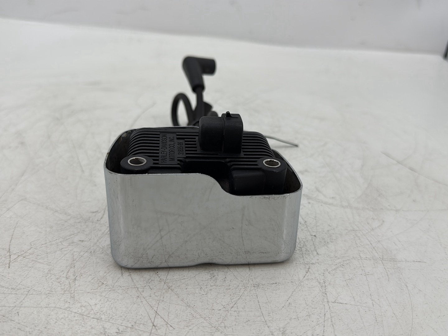 2005 Harley Dyna FXDWG Wide Glide OEM Ignition Coil Spark Plugs Cable