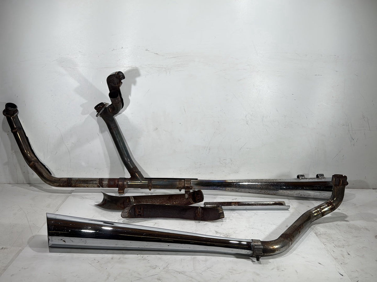 2005 Harley Electra Glide Touring Ultra OEM Exhaust Header Pipes Muffler