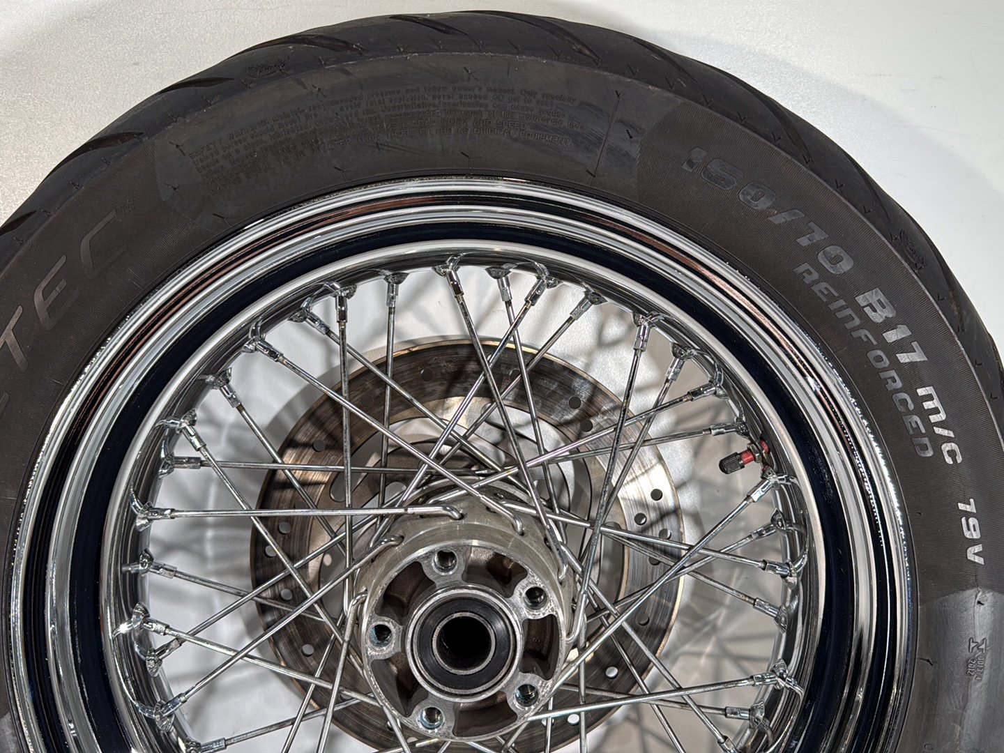 2007 - 2017 Harley-Davidson Dyna Super Glide Custom Front Rear Wheel Rim Tire Spoked 43105-06 , 40979-06