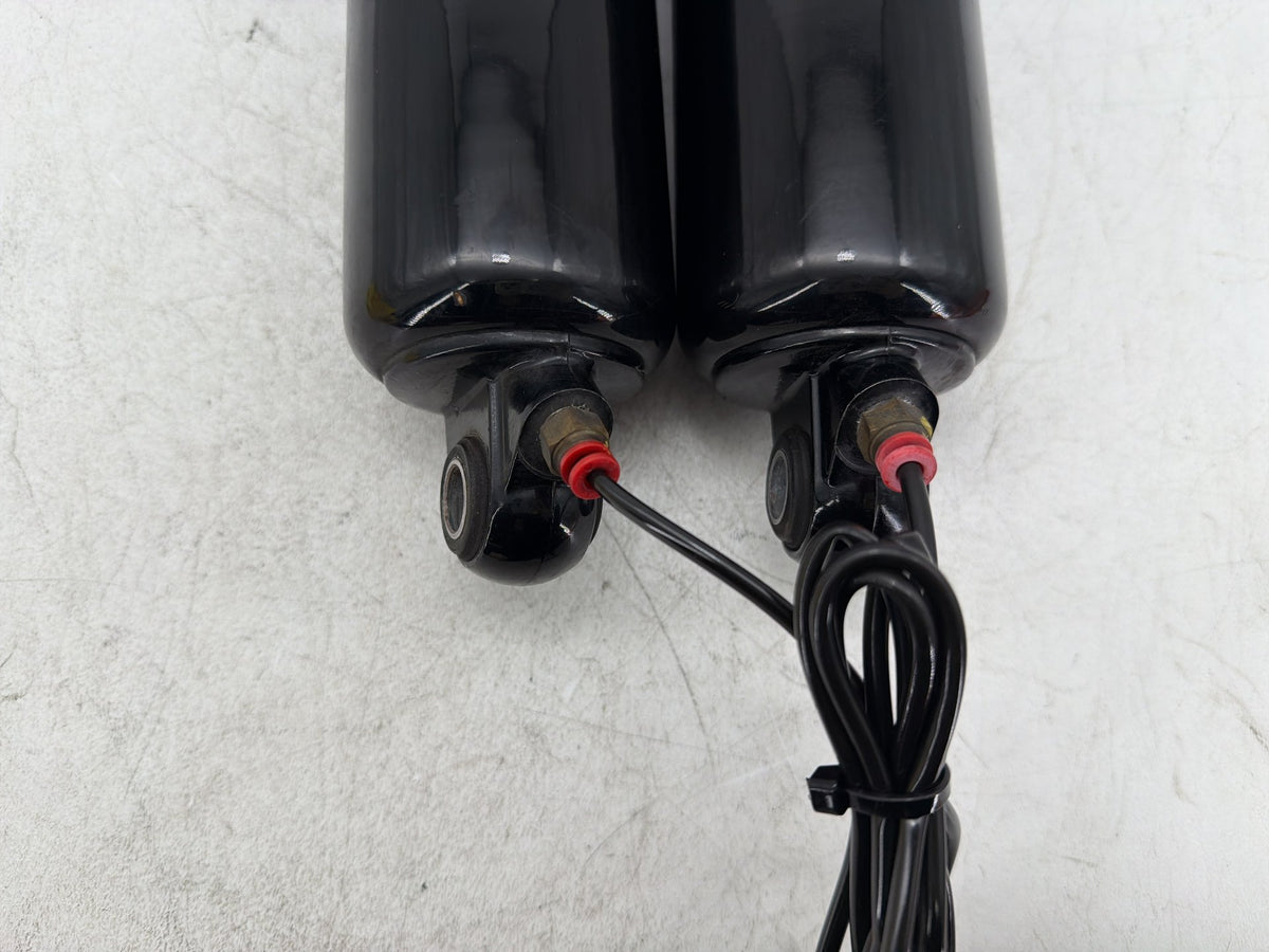 2007 Harley Electra Glide Touring CVO Eagle Rear Left Right Shock Absorbers 13"