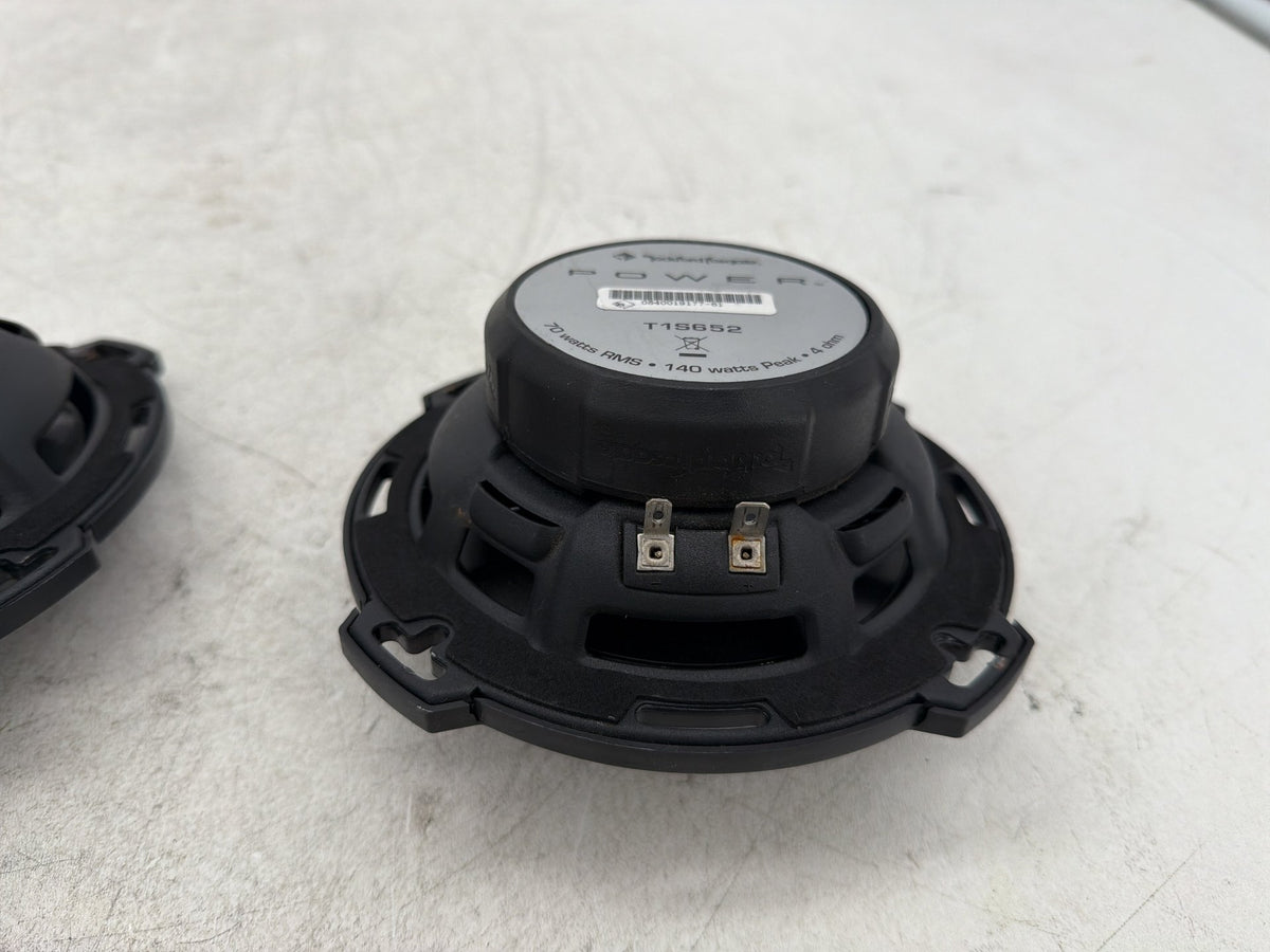 2004 Harley Electra Glide CVO Left Right Sound Audio Speakers Rockford T1S652