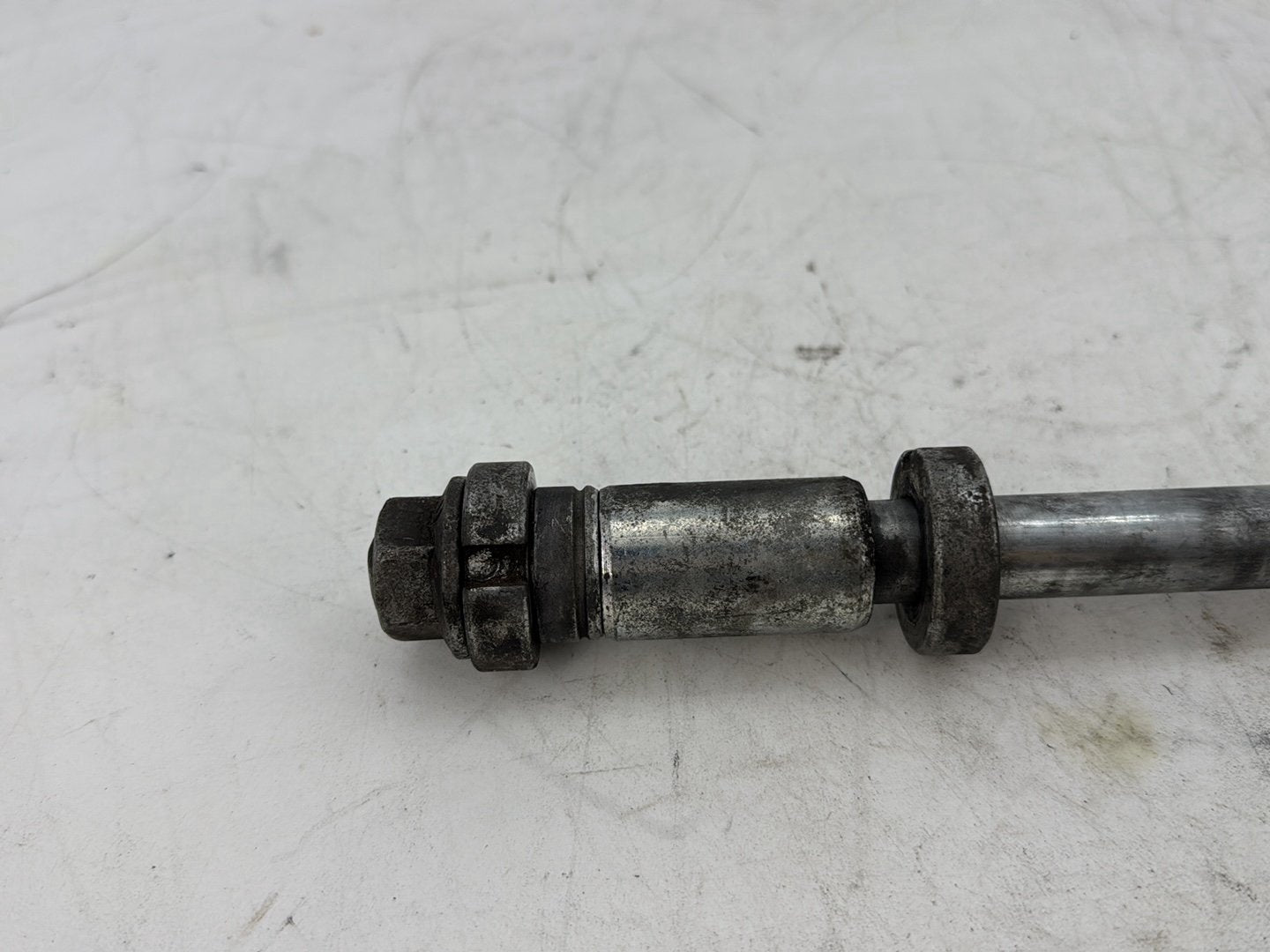 2002 Harley Heritage Softail Classic FLSTC OEM Rear Wheel Axle Bolt Shaft