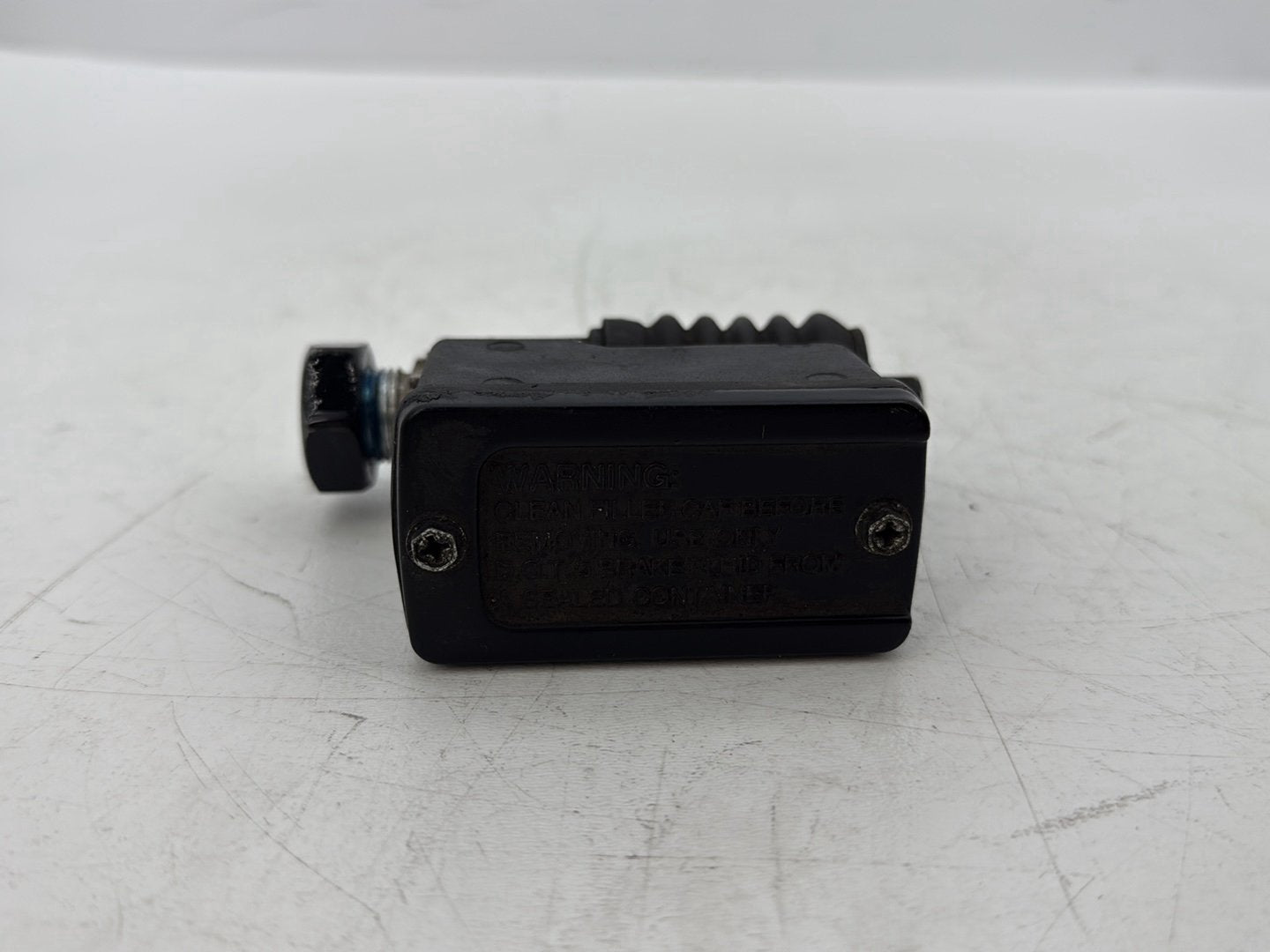 2002 Harley Dyna FXD Super Glide OEM Rear Brake Master Cylinder Reservoir