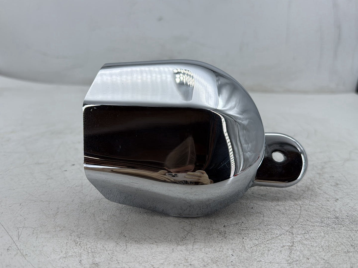 2009 Harley Road King Touring Police OEM Horn Signal Klaxon Chrome Cover
