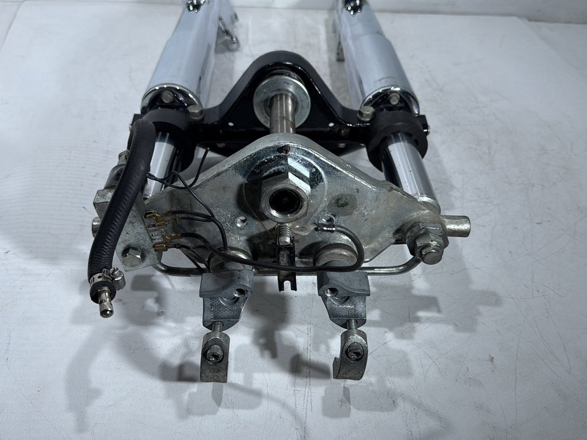 1992 Harley Electra Touring Front Triple Tree Set & LH RH Fork Legs Sliders