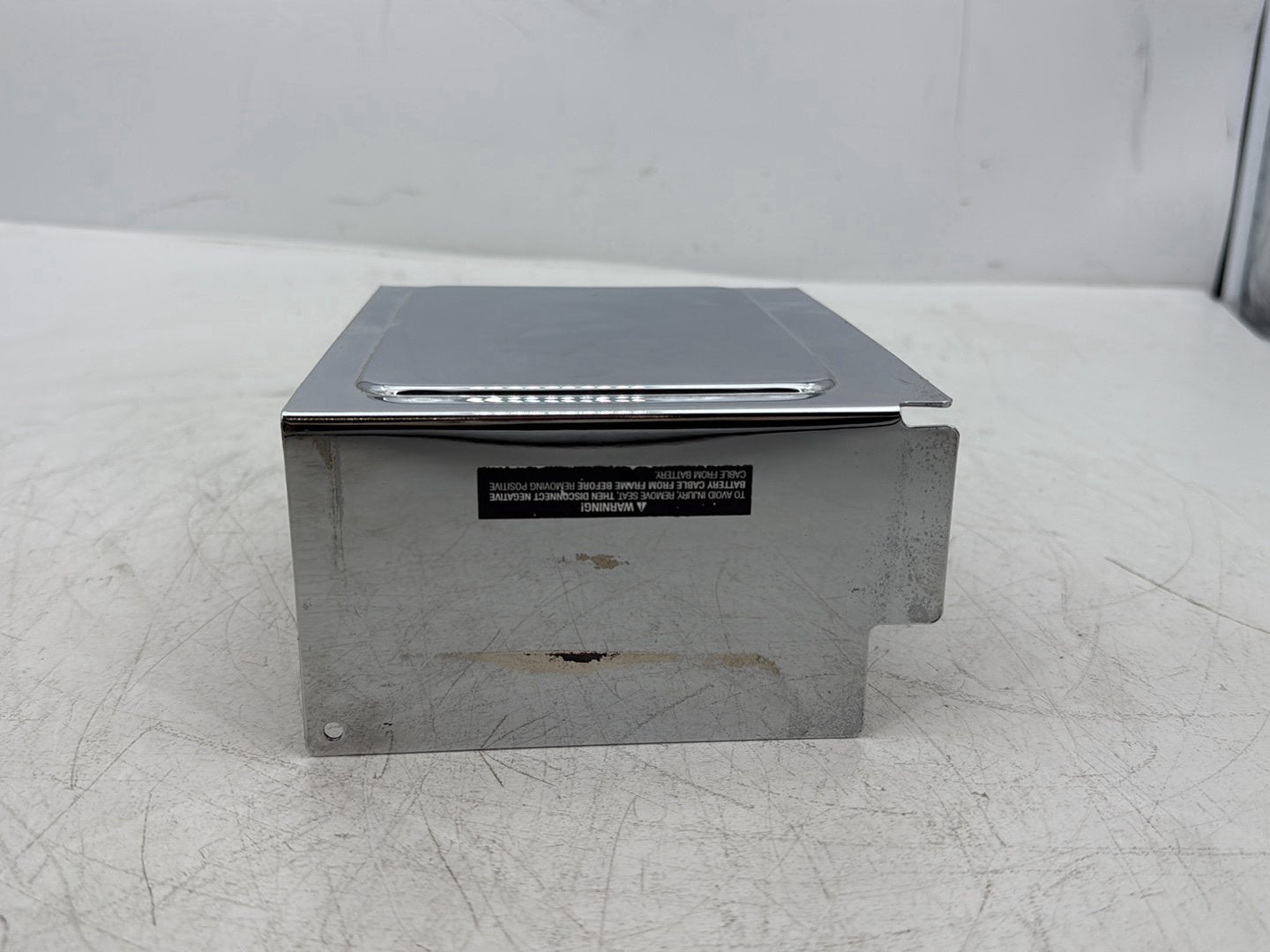 2005 Harley Dyna FXDWG Wide Glide OEM Lower Battery Tray Stay Box Cover Panel