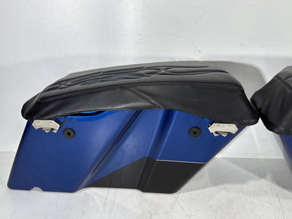 2007 - 2016 Harley-Davidson Touring Electra Glide Ultra Left Right Saddlebags Luggage NOKey 90752-93 , 90753-93