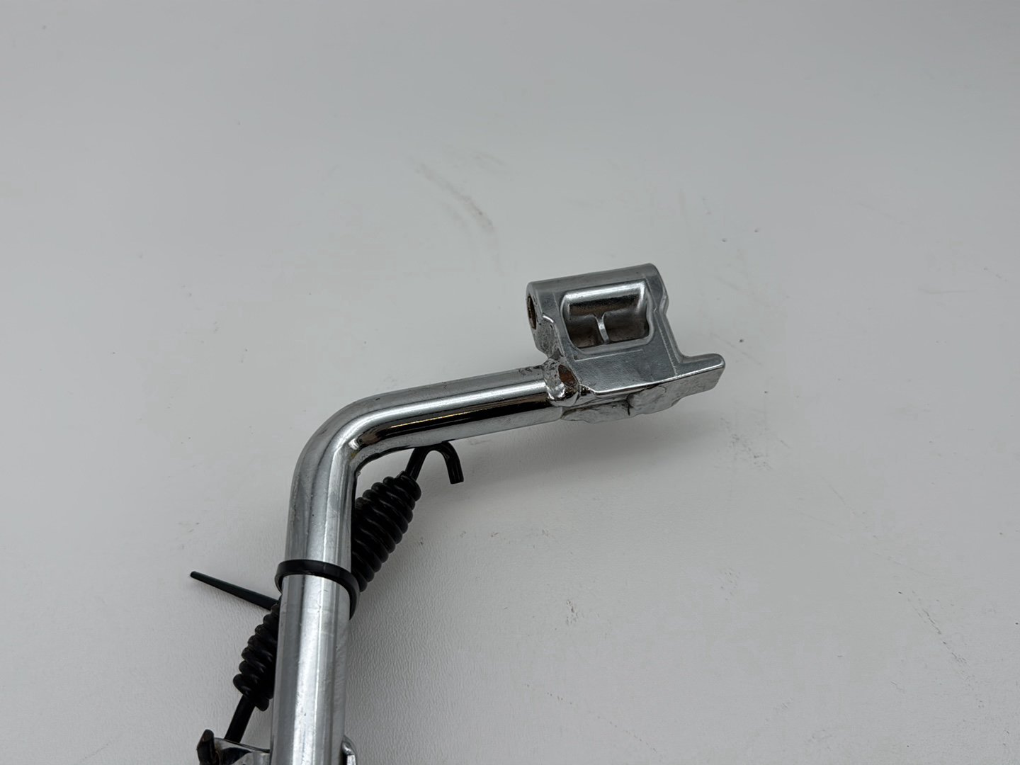 2008 Harley Softail Deluxe FLSTN OEM Left Side Jiffy Kick Stand & Spring