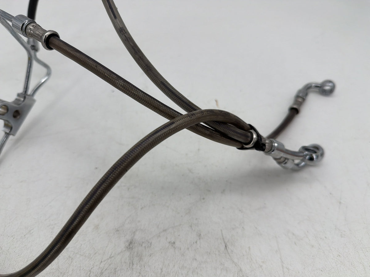 2007 Harley Electra Touring CVO Screamin Eagle OEM Front Brake Hose Line Pipe