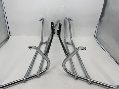 1999 - 2006 Harley-Davidson Touring Electra Glide Classic Rear Left Right Saddlebag Guard Rails Bar 90718-79C