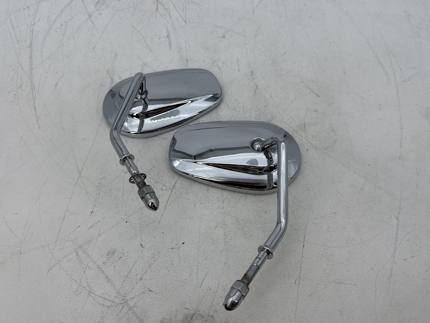 2005 Harley Heritage Softail Classic OEM Left Right Rear View Mirror 91840-03B