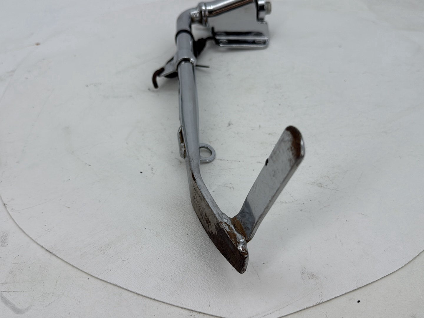 2007 Harley Street Glide Touring FLHX OEM Left Side Jiffy Kick Stand & Spring
