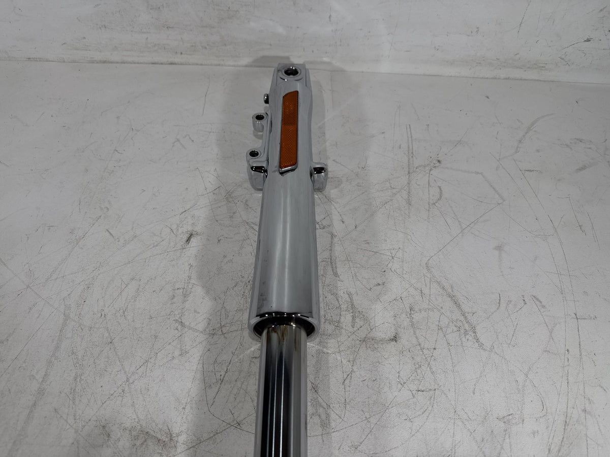 07 Harley Electra Glide Touring CVO Eagle OEM Front Left Fork 1 Slider Leg Tube