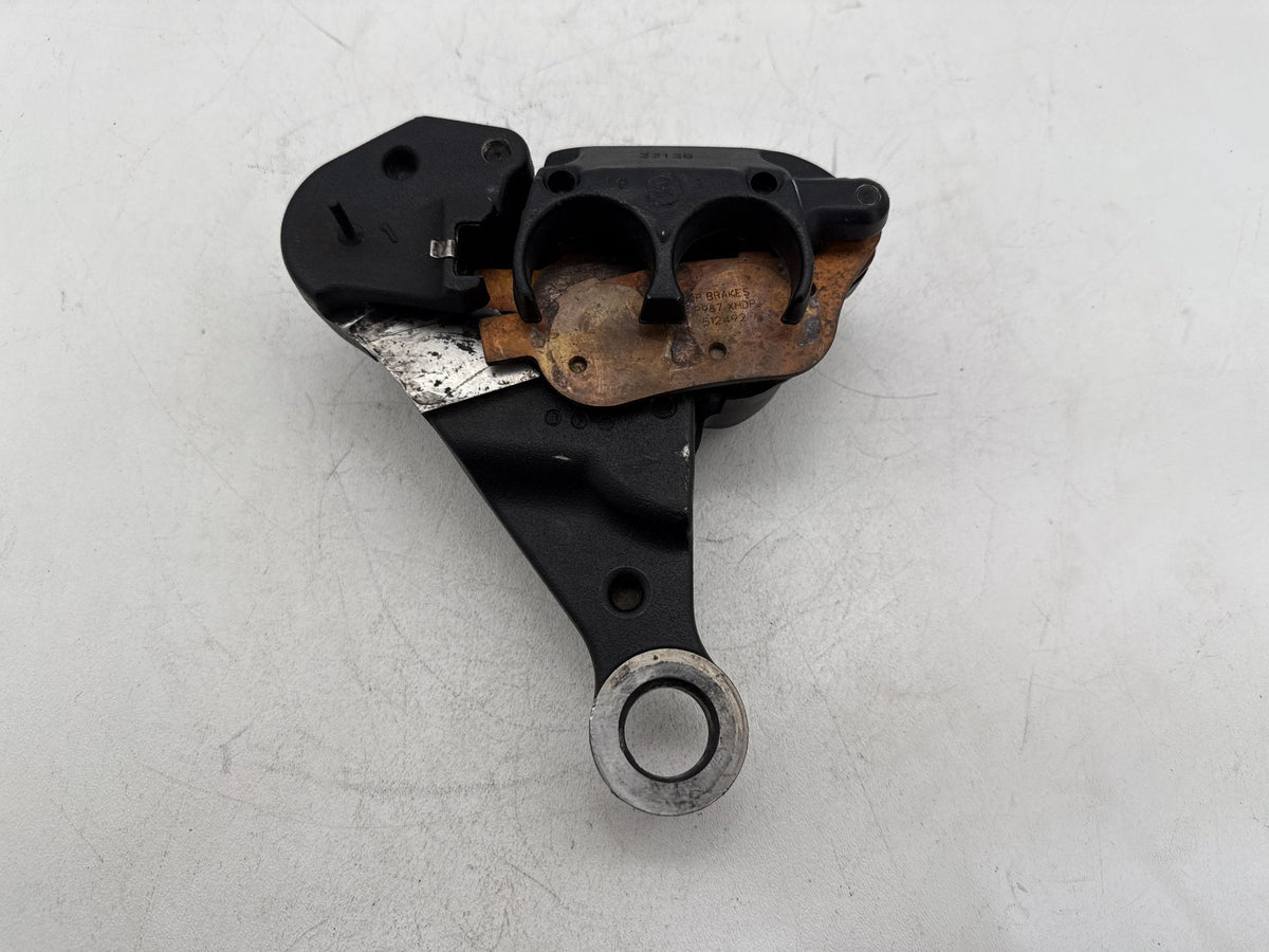 2008 Harley Softail Custom FXSTC OEM Rear Back Brake Caliper w/ Bracket