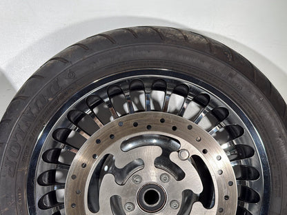 2007 - 2016 Harley-Davidson Touring Electra Glide Ultra Front & Rear Wheel Rim Tire 42196-10 , 42195-10