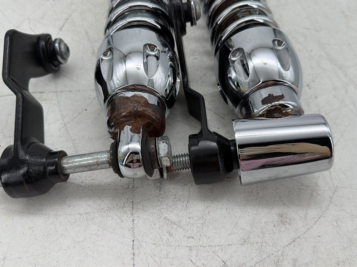 2014 Harley Dyna Low Rider FXDL Rear Left Right Shock Absorbers Progressive 14"