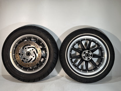 2007 - 2012 Harley-Davidson Touring Electra Glide Ultra Front & Rear Wheel Rim Tire 43402-00B