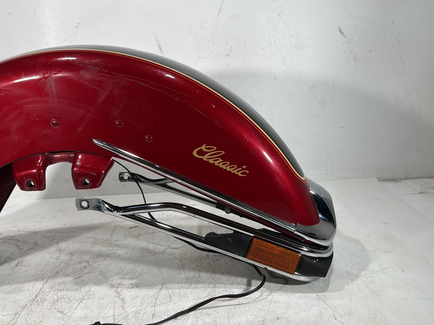 2007 Harley Touring FLHTC Electra Glide Classic OEM Front Wheel Fender Shell Panel
