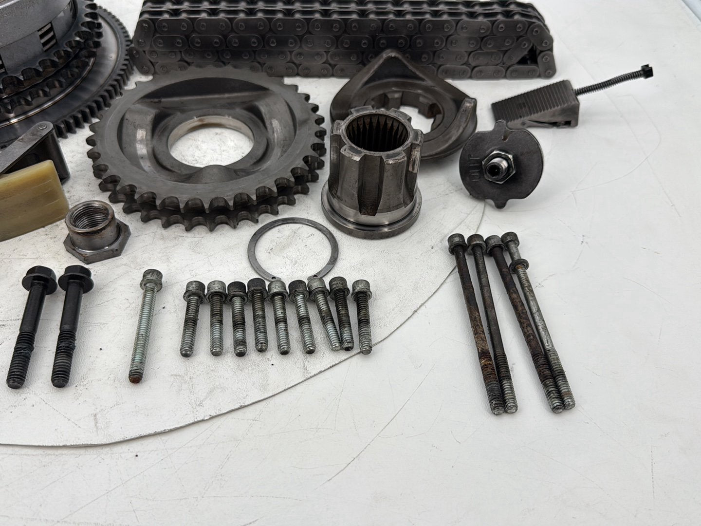1999 - 2006 Harley-Davidson Dyna Super Glide Clutch Basket Chain Tensioner Kit 37554-06