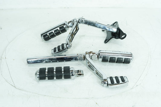 1991 - 2003 Harley-Davidson Sportster Hugger Left & Right Driver Step Foot Rest Pegs 50643-82